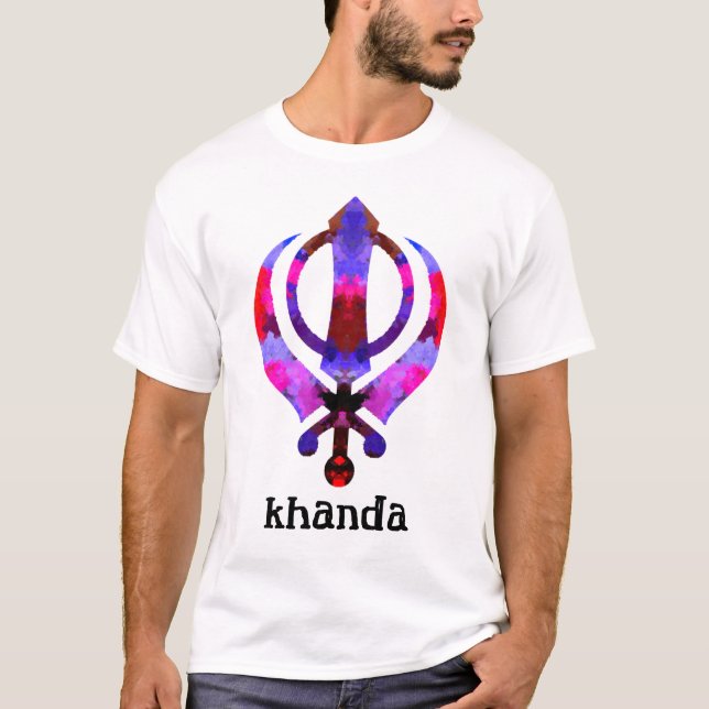 Khanda T-Shirt (Vorderseite)