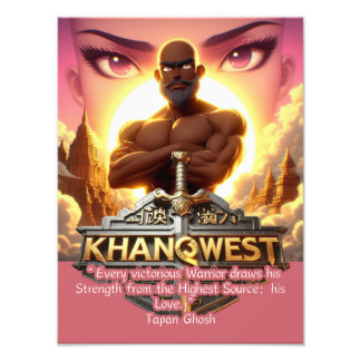 Khanqwest - Seine Liebe Fotodruck