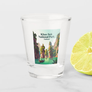 Khao Sok Nationalpark Thailand Schnapsglas
