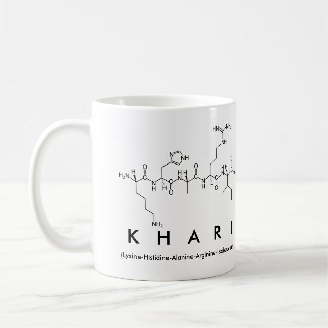 Khari nom peptide mug (Gauche)