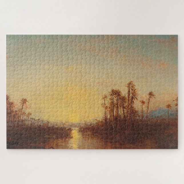 Khartoum, Coucher De Soleil - Félix Ziem (Horizontal)