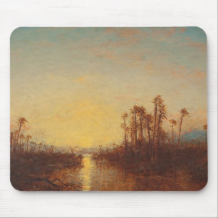 Khartoum, Coucher De Soleil - Félix Ziem Mousepad
