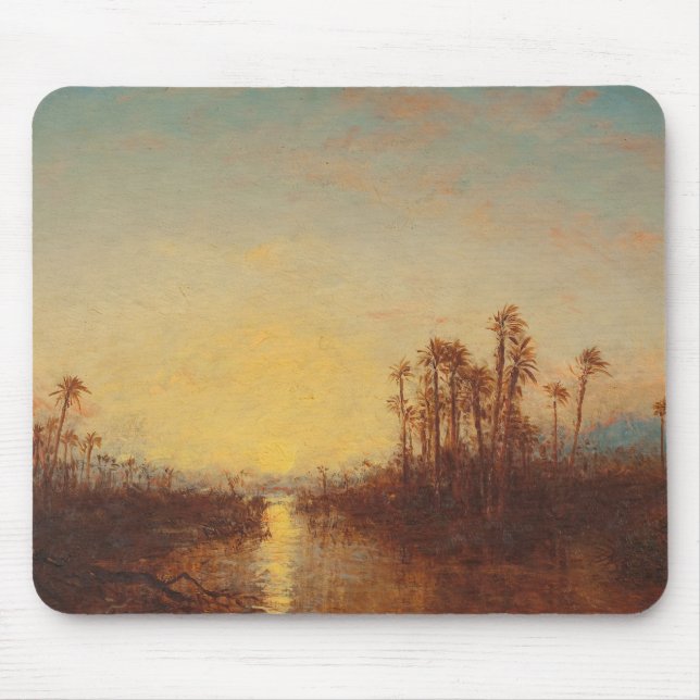 Khartoum, Coucher De Soleil - Félix Ziem Mousepad (Vorne)