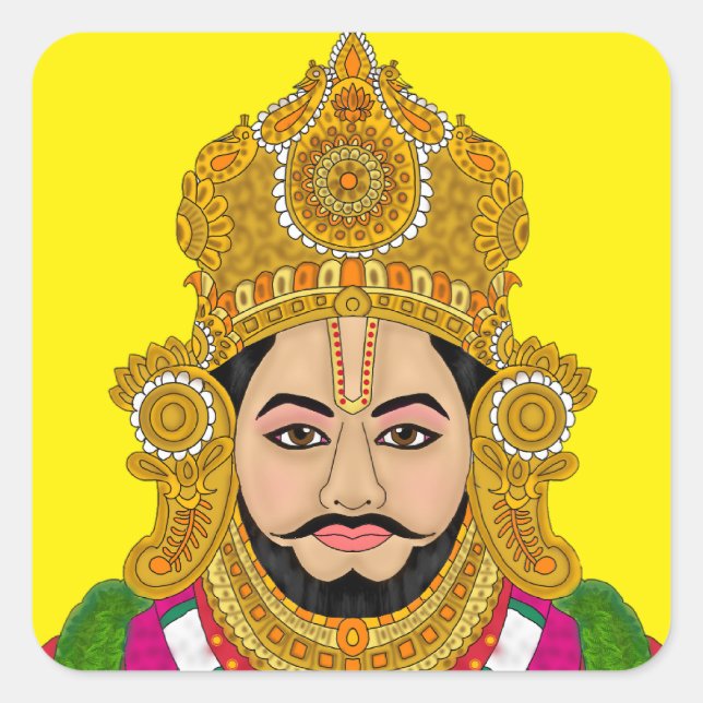 Khatoo Shyam Ji Sticker (Devant)