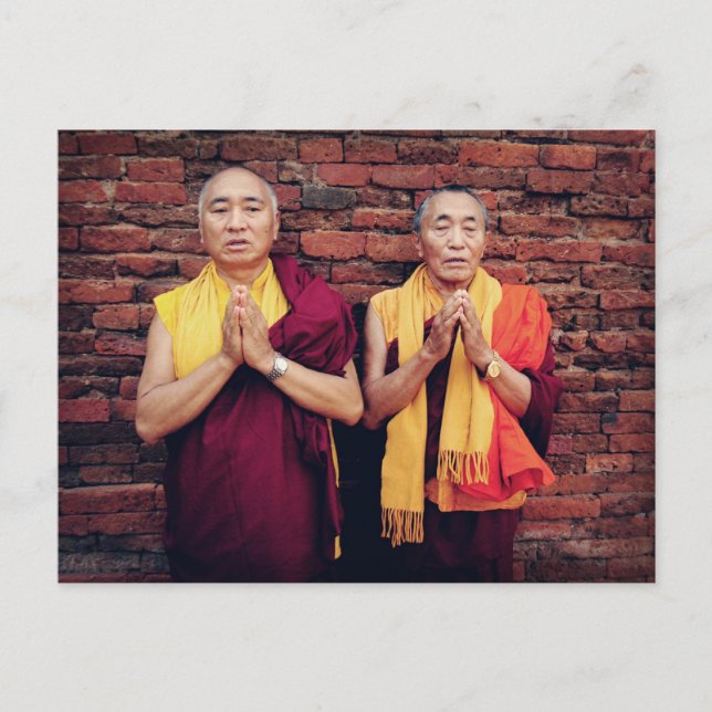 Khenpo Rinpoches Postcard 1 Postkarte (Vorderseite)