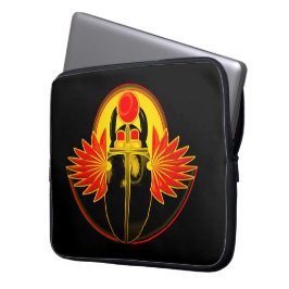 Kherpi Gott der aufsteigenden Sonne, Scharfkäfer. Laptopschutzhülle