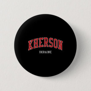Kherson Ukraine Hochschule Universitätsstil Button