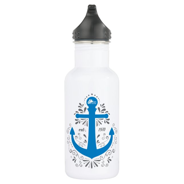 KHH Anker-Wasser-Flasche Edelstahlflasche (Rechts)