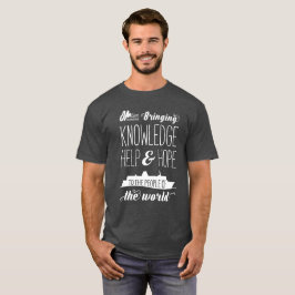 KHH Schiffs-Grau-T-Shirt T-Shirt