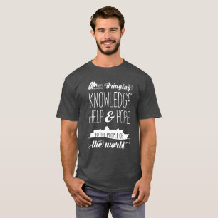 KHH Schiffs-Grau-T-Shirt T-Shirt