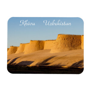 Khiva Stadtmauer - Usbekistan Magnet