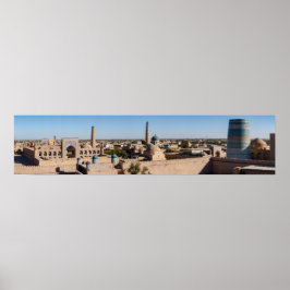 Khiva - Usbekistan Poster