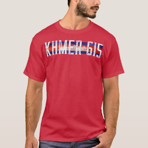 Khmer 615 Distressed Flag - Nashville Kambodscha A T-Shirt