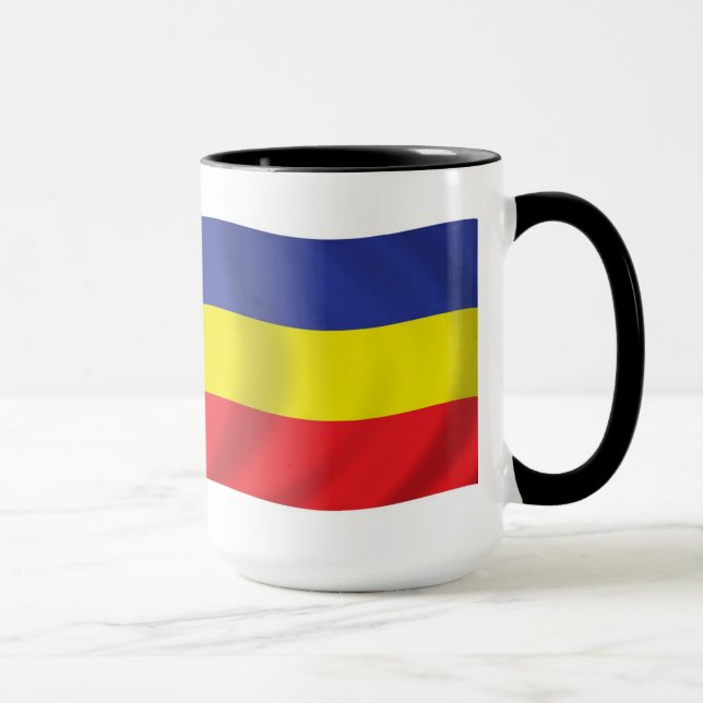 Khmer Kampuchea Krom Flag Tasse (Rechts)