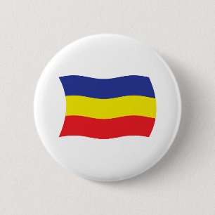 Khmer Kampuchea Krom Flagge Knopf Button
