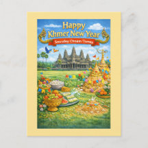 Khmer Neujahrsfeier-Sousdey Chnam Thmey