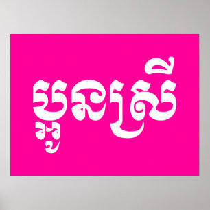 Khmer Young Sister - Aun Srei / ប្ អូ ន ស្ រី Poster