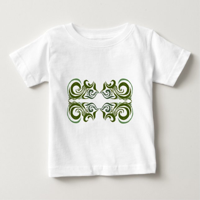 Khokhloma Exotique Baby T-shirt (Vorderseite)