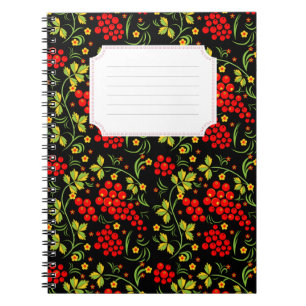 Khokhlommuster Notizblock