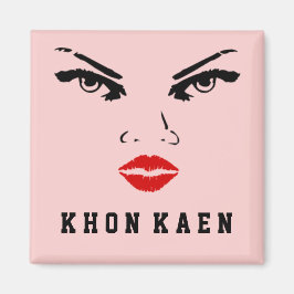 Khon Kaen, Thailändische Frau Magnet