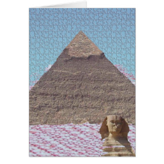 KHUFU PYRAMIDE-KARTE
