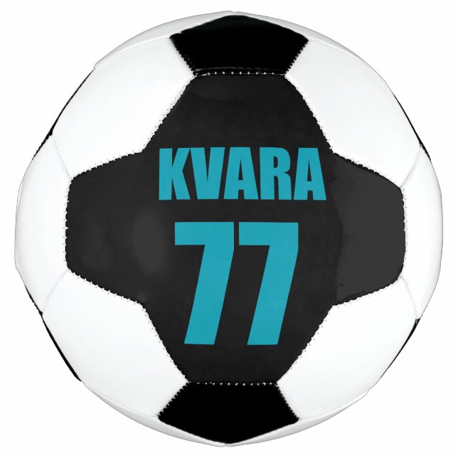 Khvicha Kvaratskhelia Fußball (Vorderseite)