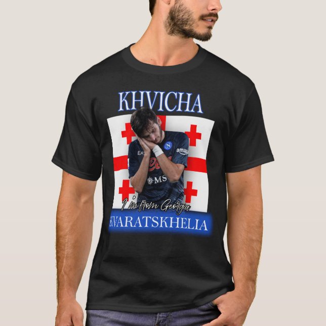 Khvicha Kvaratskhelia T-Shirt (Vorderseite)