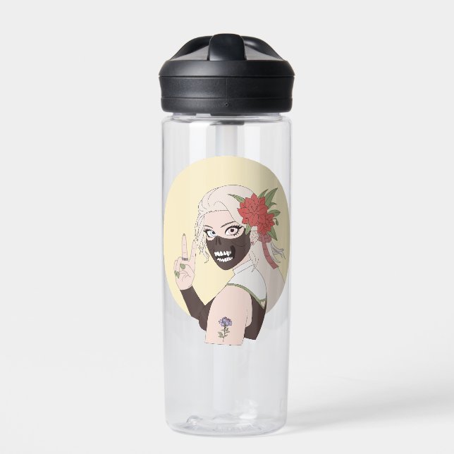 Ki 3 (Mond) Trinkflasche (Vorderseite)
