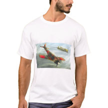 Ki-43 Oscar-Flugzeug T-Shirt