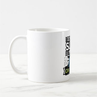KI an meiner Seite – Lustiger Tech-Spruch Kaffeetasse
