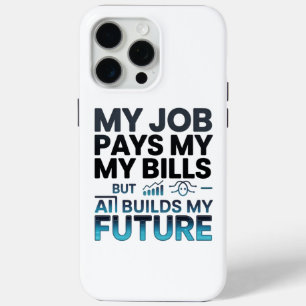 KI baut mein zukünftiges Motivierend Tech-Zitat au Case-Mate iPhone Hülle