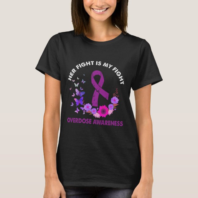 Ki ihr Kampf ist mein Kampf gegen Überdosierung Aw T-Shirt (Vorderseite)