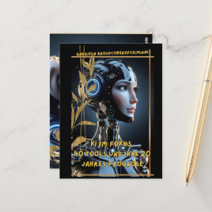 KI im Fokus Postkarte
