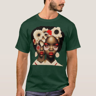 KI-Kunst Jetzt siehst du mich, jetzt nicht mehr T-Shirt