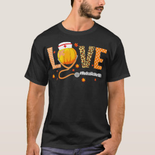 Ki Liebe Pumpkin Erntedank Medical T-Shirt