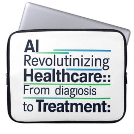 KI Revolutionierung der Gesundheitsversorgung Laptopschutzhülle