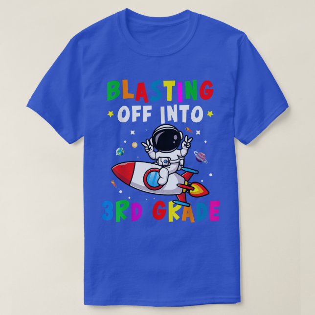 KI-Schulkinder in 3. Klasse T-Shirt (Design vorne)