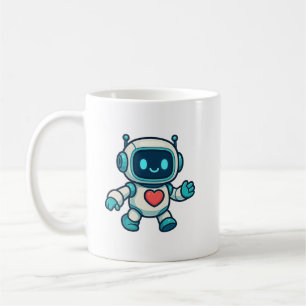 KI- und Roboter-Charaktere Kaffeetasse