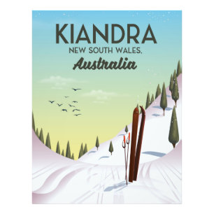 Kiandra New South Wales Australien Skigebiet Fotodruck