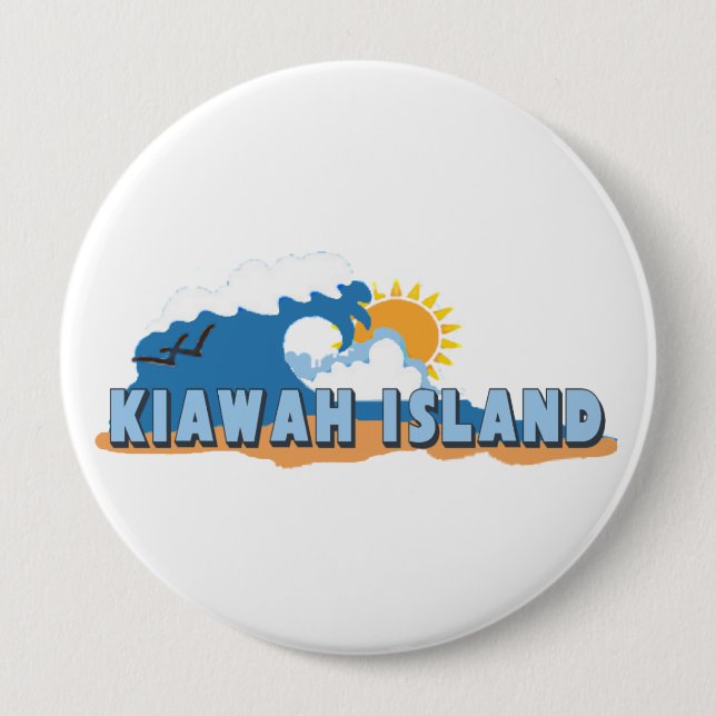 Kiawah Island. Button (Vorderseite)
