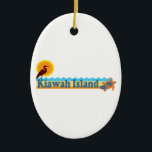Kiawah Island. Keramik Ornament<br><div class="desc">Kiawah Island.</div>