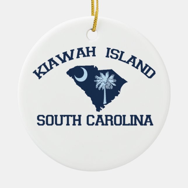 Kiawah Island. Keramikornament (Vorne)