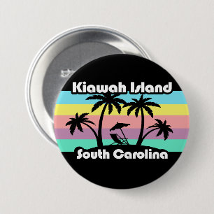 Kiawah Island South Carolina Button