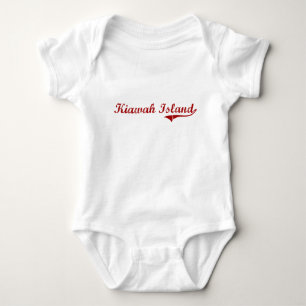 Kiawah Island South Carolina Classic Design Baby Strampler