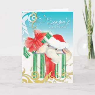 Kiboko Klingel Feiertagskarte