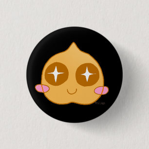 Kichererbse kawaii button