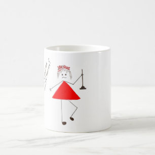 "kichert in der roten" Tasse