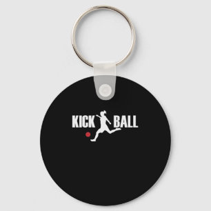 Kick Ball Gummiball Kickball Sport Amerika Schlüsselanhänger
