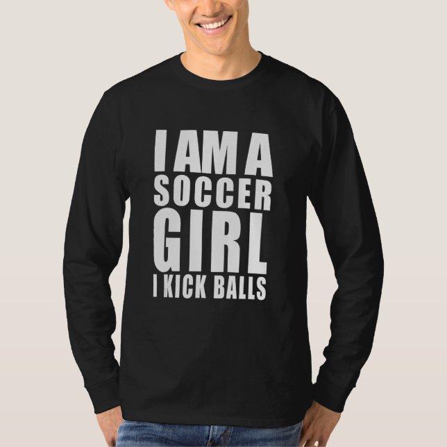Kick Balls white AD US T-Shirt (Vorderseite)