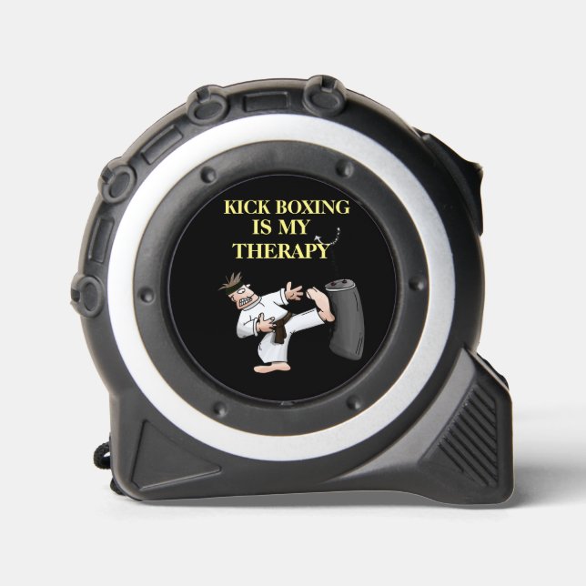 KICK BOXING Therapiedesign Maßband (Vorderseite)
